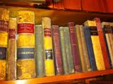 Hundreds of books, some vintage, some antique, some rare.