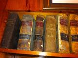 Hundreds of books, some vintage, some antique, some rare.