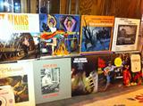 Some records--gospel, country/bluegrass, older easy listening.