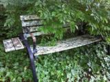 I lichen the bench.