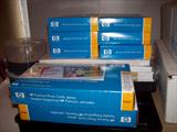 Boxes of photo paper.