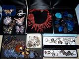 100's of pieces modern name-brand costume jewelry.