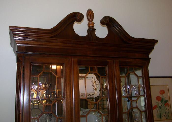 Top of the china cabinet