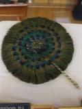 PEACOCK FEATHER FAN