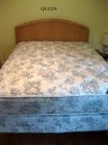 QUEEN MATTRESS SET AND HEADBOARD
