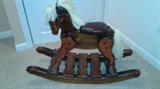 Wood Rocking Horse