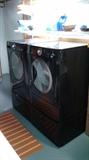 Frigidaire Front Loading Black Washer & Dryer
