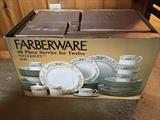 New in the Box  Wellesley China Farberware.