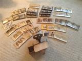 Underwood and Underwood stereograph with a fantastic selection of cards