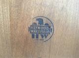 Pair of Heywood Wakefield end tables stamp underneath