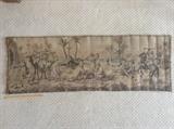 Early 20th century tapestry with Arabian scene over 5 feet long!