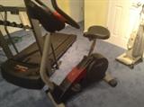 Treadmill and stationary bike