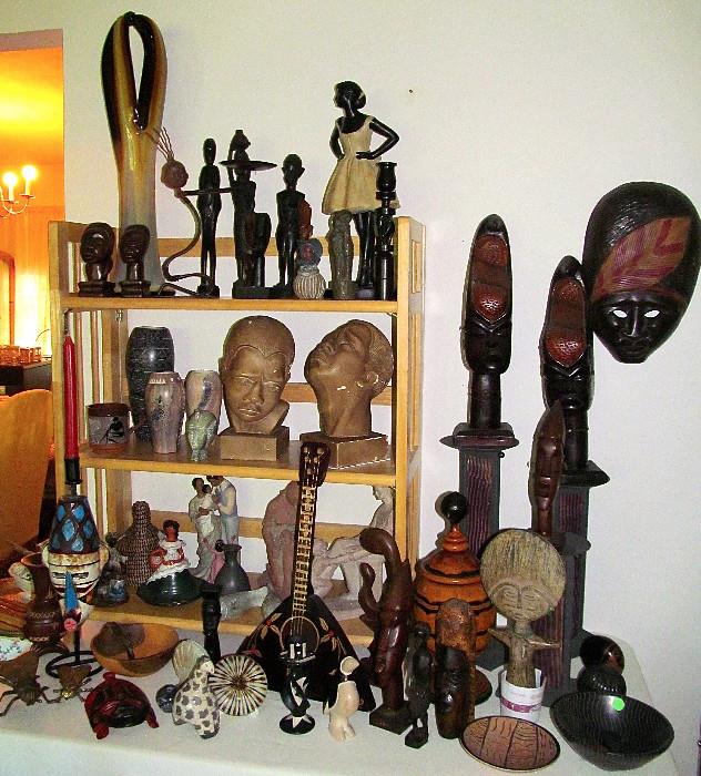 AMAZING COLLECTION OF AFRICAN ART