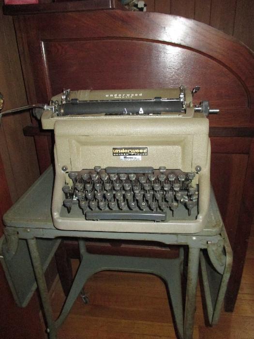 Underwood Golden Touch Typewriter