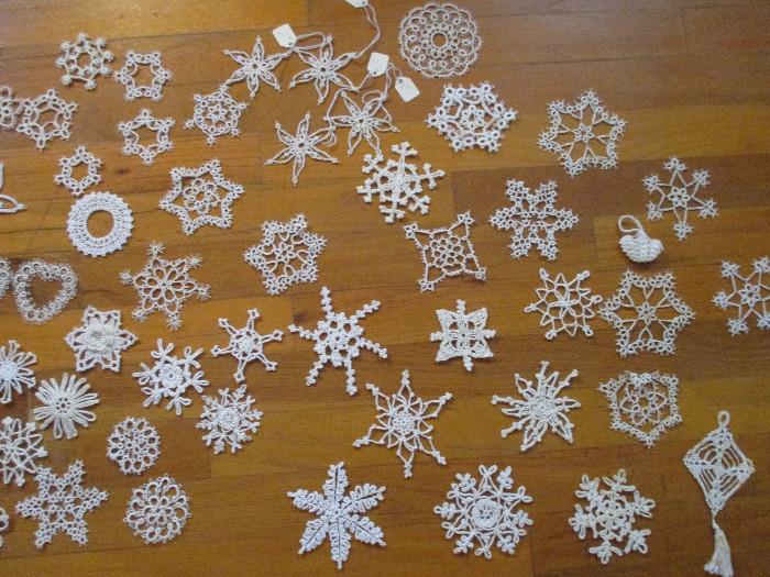 Tatted Snowflakes!