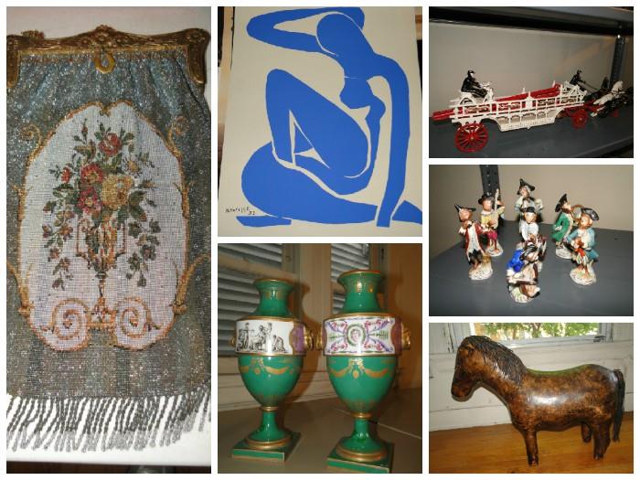 An aristocrat and her treasures! Eclectic, one of a kinds and eccentric treasures you won't want to miss!