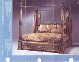 The Platt collection Sienna Four poster bed. King no mattress.