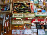 Just a sample of the extensive collection of Fishing Lures