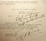 Signed Harold Rice Book; Harold Rice was known as the Magic Silk King