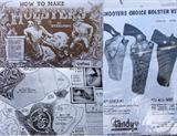 Leather working Book-There are many old leather items available too; old tool belts, cigar holders, tobacco pouches, really nice leather belts, and much more