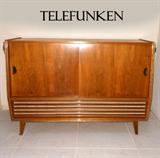 Gorgeous Telefunken Stereo with Pull Out Turn Table