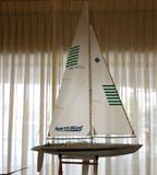Northwind 36 Sailboat with Futaba Attack SR Remote Control and Stand