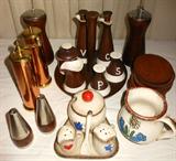 Danish Mid Century Modern Teak and Japanese Mid Century Modern Pieces