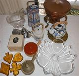 Redwing, Tiara Glass, Copper Chaffing Dish, Asian Teapots and more