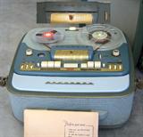 Vintage Grundig Reel to Reel Recorder with original paperwork