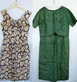 Vintage Oyster Dress and Vintage 2 piece outfit-Just a small sample of the Retro and Vintage Clothing available