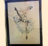 Vargas style Litho signed Alice