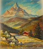 Signed Klein, Oil on Board-Extraordinary Brush Strokes-Amazing!!