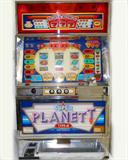 Super Planet Working Slot Machine with Key and loads of tokens