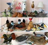 Nice selection of Collectible and Decorative Birds