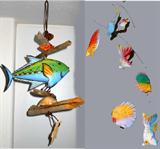 Samples of some of the cute fish mobiles