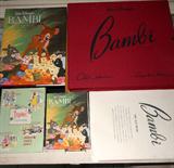 Bambi-The story and the film and The Bambi Flip Book and Vintage "Travel is so Broaden-ing" Book