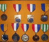 Scottish Medals, 1960s and 1970s; Caber, Sheaf and Stone Tosses