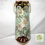 Fabulous and Tall Nippon Vase in Excellent Condition