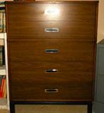 Mid Century Modern Chest of Drawers that matches with the Desk/Bookcase and 2 other Bookcases-a very nice set