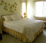 Wicker Weave by Dixie Bedroom Set including Headboard, 2 Nightstands and Dresser with Mirror