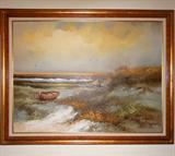 Large Signed Oil Painting