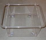 Lucite Magazine Holder/Storage Container