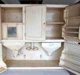 Inside of Hoosier Type Cabinet