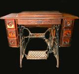 Antique Treadle Singer Sewing Machine, needs TLC