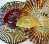 Sample of the Gorgeous Antique and Vintage Fan Collection
