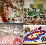 Small sample of Vintage Fabrics