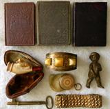 Meerschaum Pipe, Antique Bracelet, Antique Miniature Books and more
