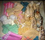 Vintage Baby Shoes, some with Real Fur, Good Condition and Very Cute!
