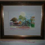 Signed Laser Print of Sullivan Street in Punta Gorda
