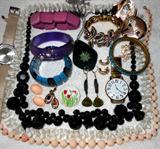 Vintage and newer pieces of nice costume jewelry